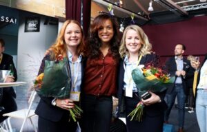 Caroline Carlsson, Elaine Eksvärd och Annika Hansson